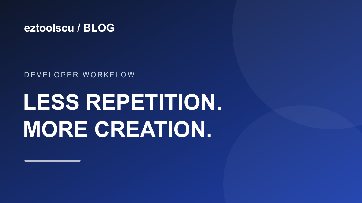 DEVELOPER WORKFLOW
